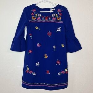 Janie and Jack Juno Valentine Embroidered Dress by Janie and Jack. Size 5
